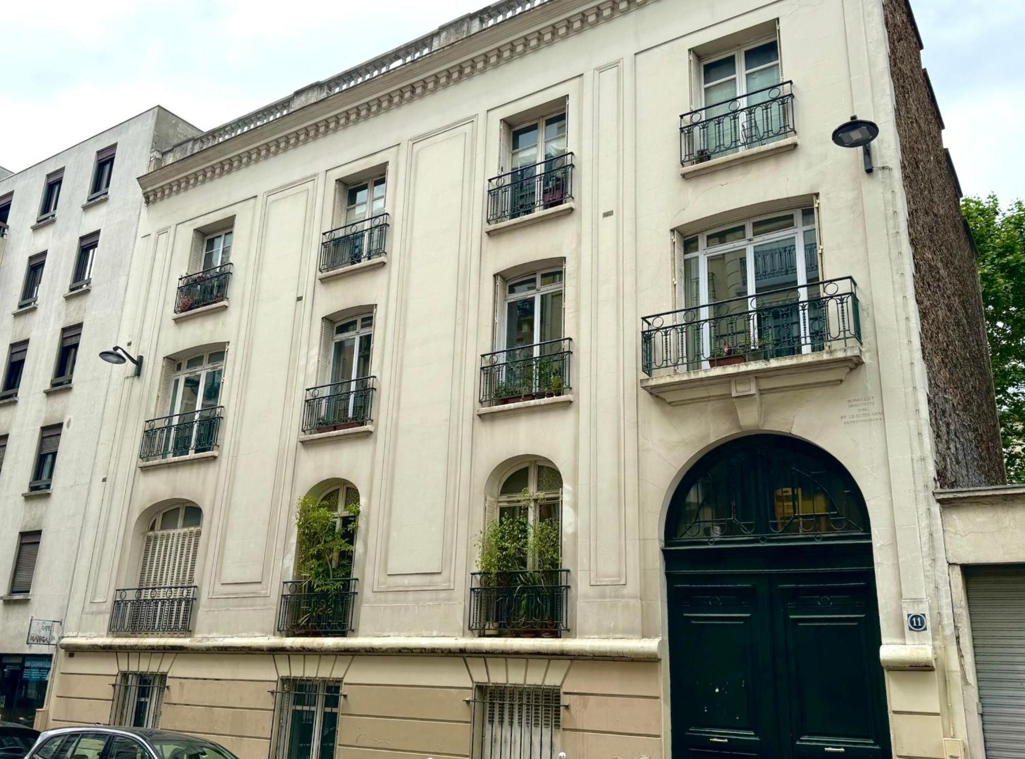 Charmant Studio Pere Lachaise Paryż Zewnętrze zdjęcie