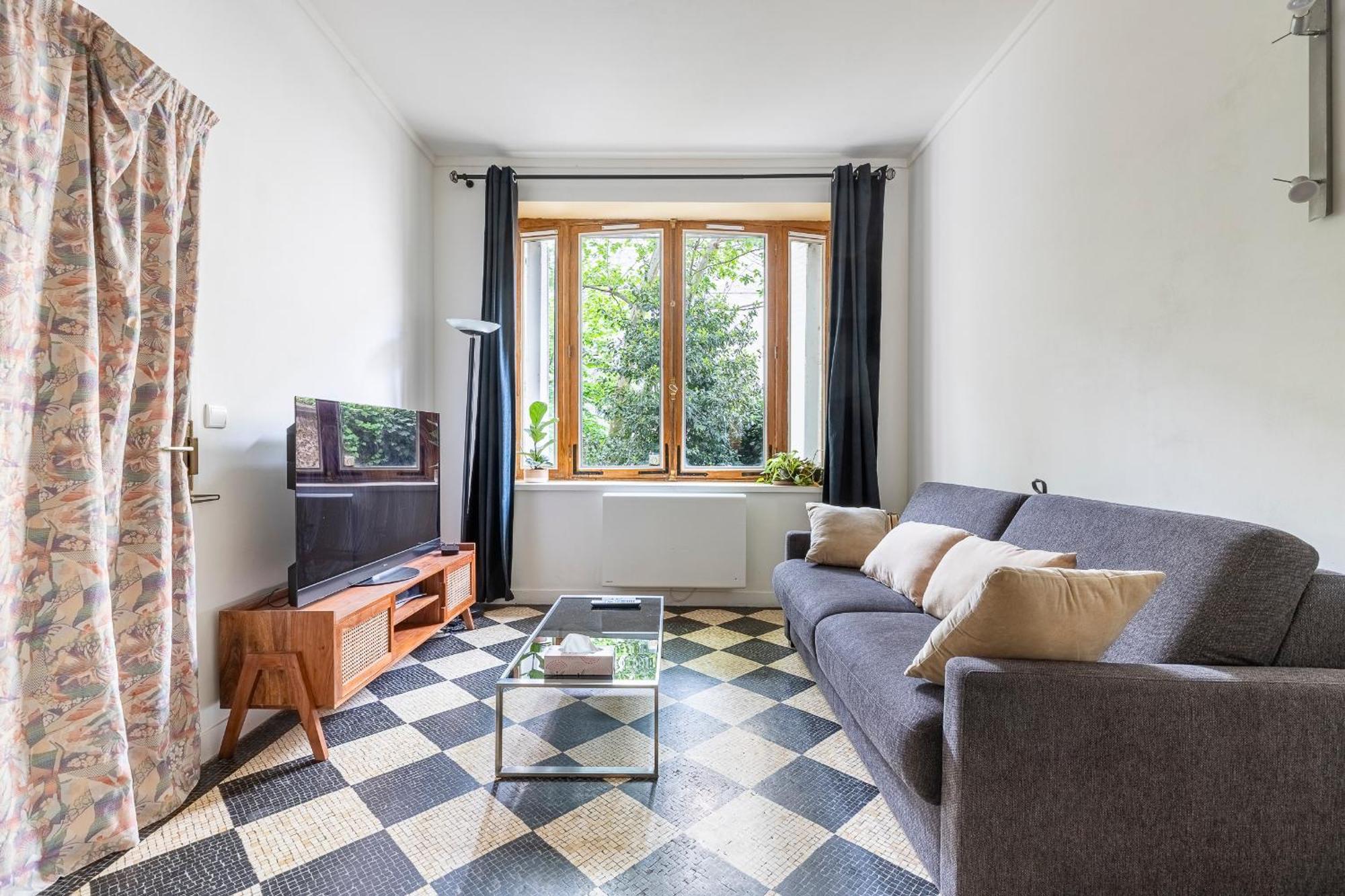 Charmant Studio Pere Lachaise Paryż Zewnętrze zdjęcie